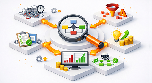 Automation audit process visualization